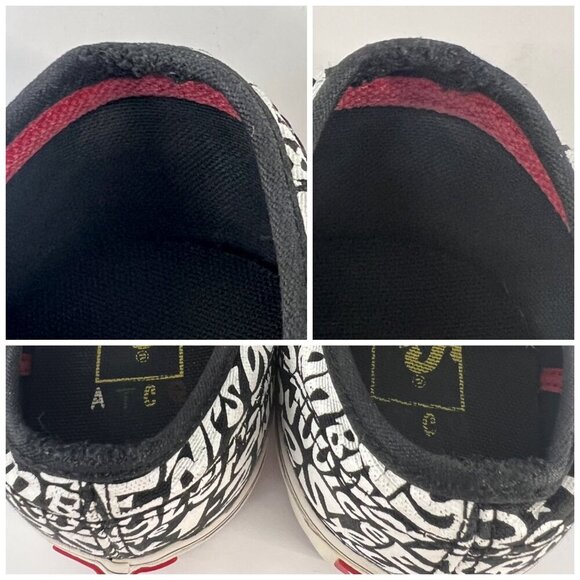 7.5 Women 6 Men- Vans Authentic x A Tribe Called Quest- B/W‎ Graphic Sneaker - Picture 13 of 13
